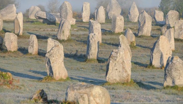 site megalithique de Carnac en Bretagne