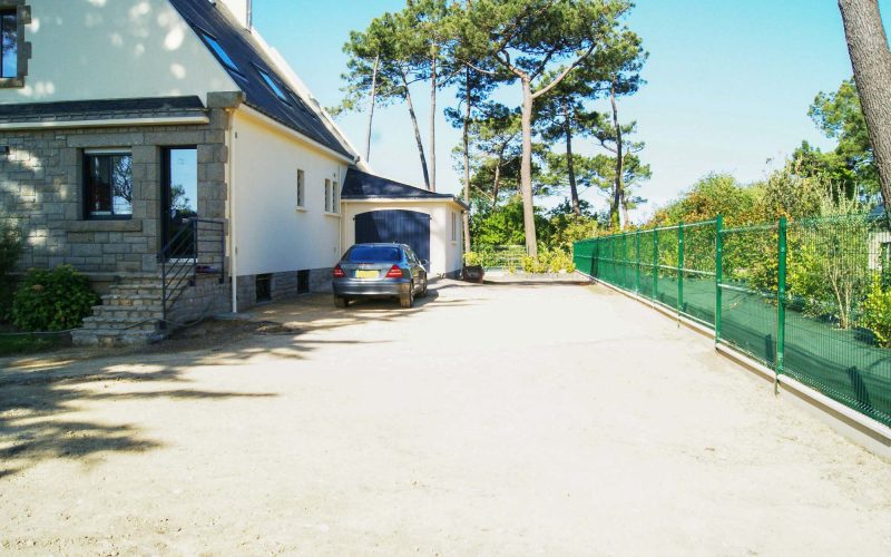 exterieur villa caravelle erdeven en bretagne