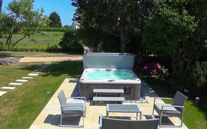 Jacuzzi Erdeven location de vacances Morbihan