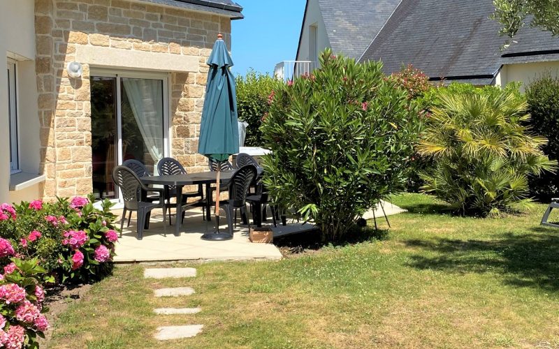 Jardin villa le clipper Erdeven