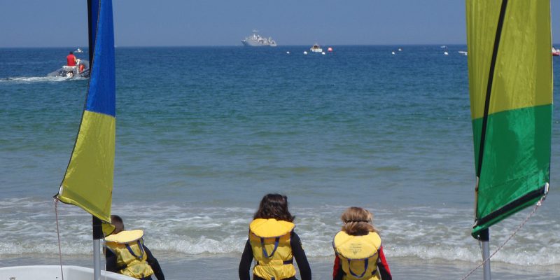 les bases nautiques des plages morbihan